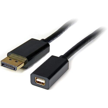 3Ft Displayport To Mini Displayport Cable Extension; 4K X 2K Video (3840X2400P 6