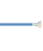 Cat5E 100-Mhz Solid Ethernet Bulk Cable - Unshielded (Utp), Cm Pvc, Blue, 1000-F