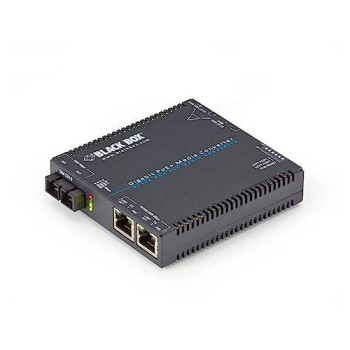 Gigabit Ethernet Poe+ Media Converter 10/100/1000-Mbps Copper To 100/1000-Mbps S