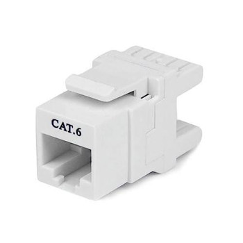 Terminate Cat6 Cables At A 180 Angle, For A More Compact Keystone Jack Installa