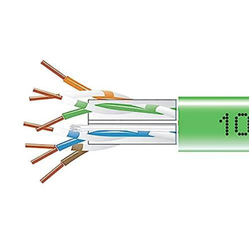 Cat6 550-Mhz Solid Ethernet Bulk Cable - Unshielded (Utp), Cmp Plenum, Gray, 100