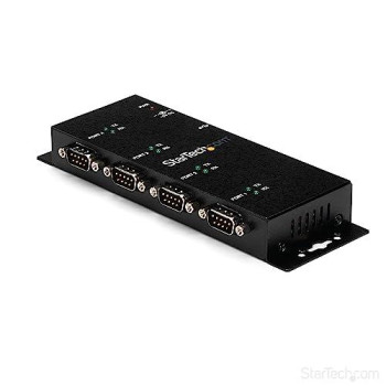 Add 4 Din Rail-Mountable Rs232 Serial Ports To Any System Through Usb - 4 Port U