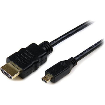 3M High Speed Micro Hdmi To Hdmi Cable With Ethernet; 4K Video (3840X2160P 30Hz)