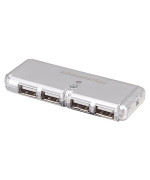 Manhattan Hi-Speed Usb Pocket Hub, 4-Port, Bus Power