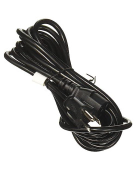 12Ft (3.6M) 18Awg Flexible Computer Power Cord W/ Nema 5-15P And Iec 60320 C13 C