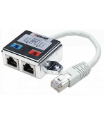 Allows Two Rj45 Ports To Share One Cat5 Shielded Network Cable