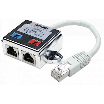 Allows Two Rj45 Ports To Share One Cat5 Shielded Network Cable