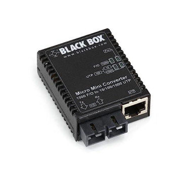 Gigabit Ethernet (1000-Mbps) Media Converter - 10/100/1000-Mbps Copper To 1000-M