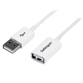 3M White Usb 2.0 Extension Cable-M/F