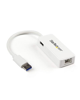 Add A Gigabit Ethernet Port And A Usb 3.0 Pass-Through Port To Your Laptop Throu