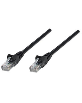 7 Ft Black Cat5E Snagless Patch Cable