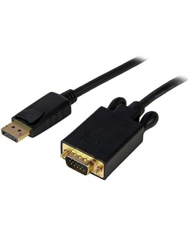 10Ft/3M Active Displayport To Vga Cable Hbr2 | 2048X1280/1080P 60Hz | Edid/Ddc -