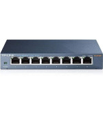 The Tp-Link 8 10/100/1000Mbps Desktop Switch Tl-Sg108 Provides You An Easy Way T