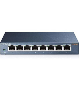 The Tp-Link 8 10/100/1000Mbps Desktop Switch Tl-Sg108 Provides You An Easy Way T