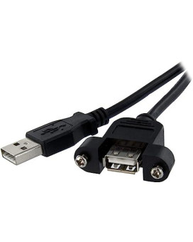 Add An External Panel Mount Usb Connection To A Pc Or Faceplate-Usb Female To Ma