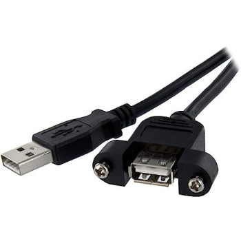 Add An External Panel Mount Usb Connection To A Pc Or Faceplate-Usb Female To Ma