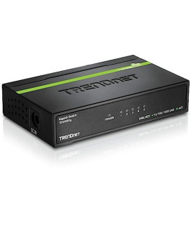 5-Port Gigabit Greennet Switch (Metal),Limited Lifetime Warranty