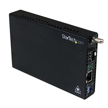 Convert And Extend A Gigabit Ethernet Connection Over Fiber Using The Gigabit Sf