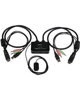 Control Two Hdmi , Usb Equipped Pcs With A Single Monitor, Keyboard, Mouse And A