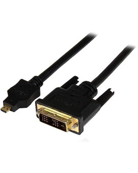 3.3Ft/1M Micro Hdmi To Dvi-D (24-Pin) Cable (M/M); Full Hd 1920X1200P 60Hz/1080P