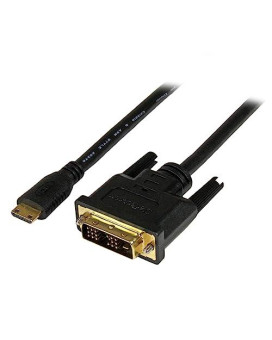 2M/6.6Ft Mini Hdmi Male To Dvi-Digital (24-Pin) Male Cable; Full Hd 1920X1200P 6