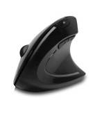 Adesso 2.4Ghz Rf Wireless Vertical Ergonomic Mouse , Contour Shape With Hands