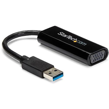 Connect A Vga Display Through This Slim Usb 3.0 Adapter For A Multi-Monitor Solu