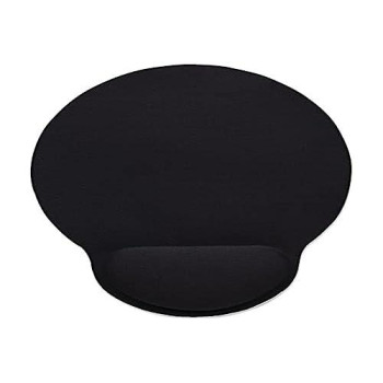 Wrist-Rest Black Mouse Pad