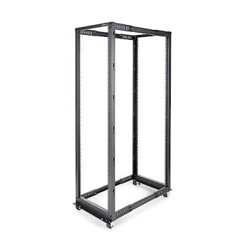 42U Open Frame Server Rack W/Adjustable Mounting Depth Of 22In-40In & 78In Tall