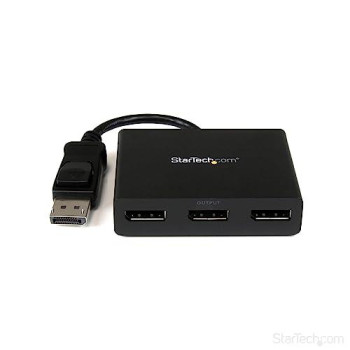 3-Port Displayport Multi-Monitor Adapter Drives 2X 4K 30Hz + 1X 1080P 60Hz Dp Di