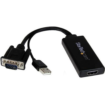 Convert A Vga Signal From A Laptop Or Desktop To Hdmi Usb-Powered -Convert Vga T