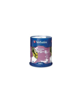 Dvd+R 4.7Gb 16X Inkjet Printable 100Pk