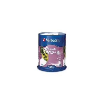 Dvd+R 4.7Gb 16X Inkjet Printable 100Pk