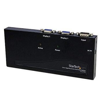 Split A Single High Resolution Vga Video Signal To 2 Monitors Or Projectors - Vg