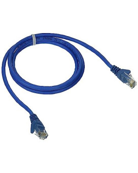4Ft Cat5E Snagless Patch Cable, Utp, Blue Pvc Jacket, 24Awg, T568B, 50 Micron, G