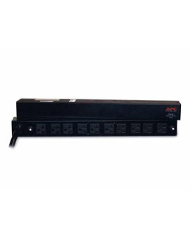 Basic Rack 1U - Power Distribution Strip - Rack-Mountable - Ac 100/120 V - 10 X