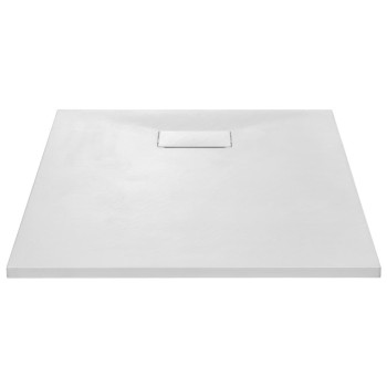 Vidaxl Shower Base Tray Smc White 39.4X31.5