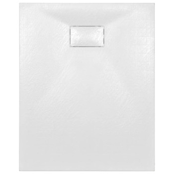 Vidaxl Shower Base Tray Smc White 39.4X31.5