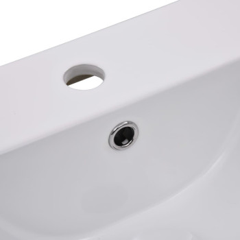 Vidaxl Built-In Basin 16.5X15.4X7.1 Ceramic White