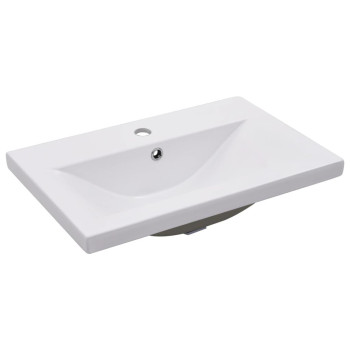 Vidaxl Built-In Basin 24X15.6X7.3 Ceramic White