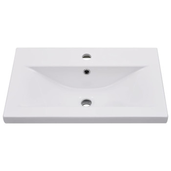 Vidaxl Built-In Basin 24X15.6X7.3 Ceramic White