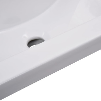 Vidaxl Built-In Basin 24X15.6X7.3 Ceramic White