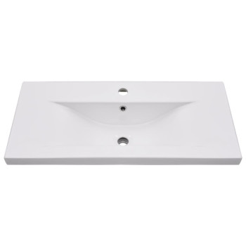 Vidaxl Built-In Basin 31.9X15.6X7.3 Ceramic White