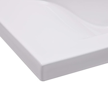 Vidaxl Built-In Basin 31.9X15.6X7.3 Ceramic White