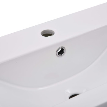 Vidaxl Built-In Basin 31.9X15.6X7.3 Ceramic White