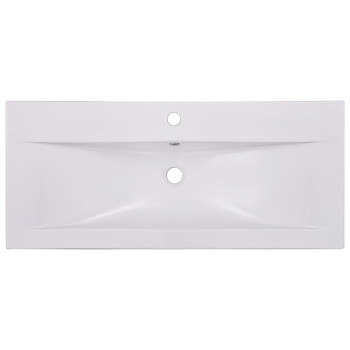 Vidaxl Built-In Basin 35.8X15.6X7.3 Ceramic White