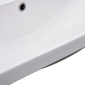 Vidaxl Built-In Basin 35.8X15.6X7.3 Ceramic White