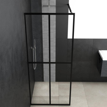 Vidaxl Walk-In Shower Screen Clear Tempered Glass 35.4X76.8