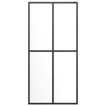 Vidaxl Walk-In Shower Screen Clear Tempered Glass 35.4X76.8