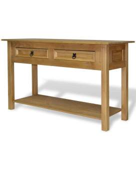 Vidaxl Console Table Mexican Pine Corona Range 35.4X13.6X28.7